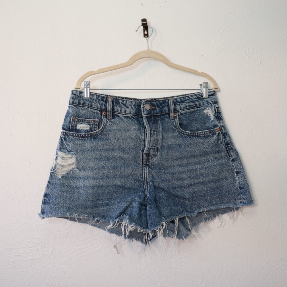Cutoff Jean Shorts